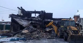 Демонтаж сгоревших зданий в Вольске | Сварной-Вль - снос после пожара от 1042 рублей
